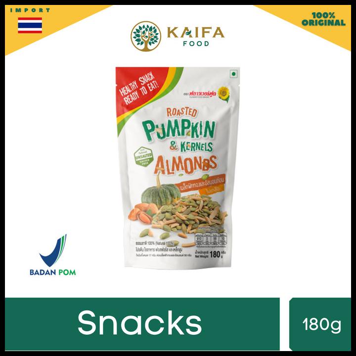 

Flower Food Roasted Pumpkin Kernels & Almonds