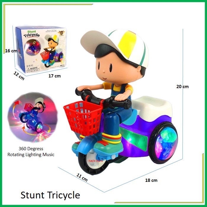 Jualan Mainan Anak Umur 1 2 3 4 5 6 Tahun Atraksi Sepeda Menari Freestyle Promo