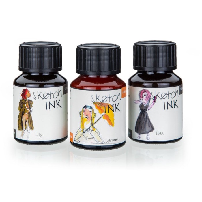 

Rohrer Klingner Fountain Ink Sketchink 50Ml #Watercolor Aquarelle