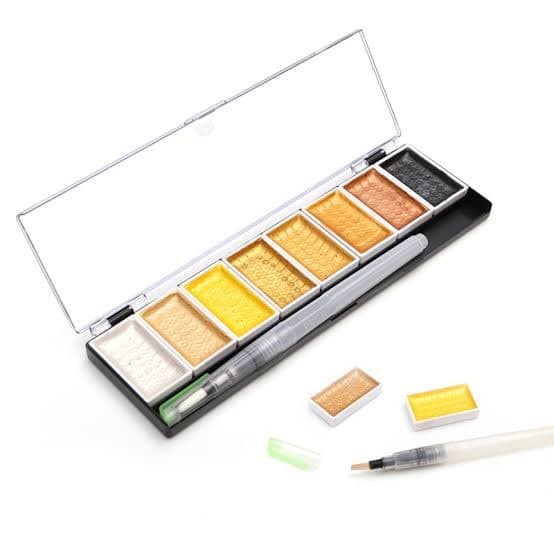 

Ior Metallic Gold Watercolor 8Clr (Starry Color)