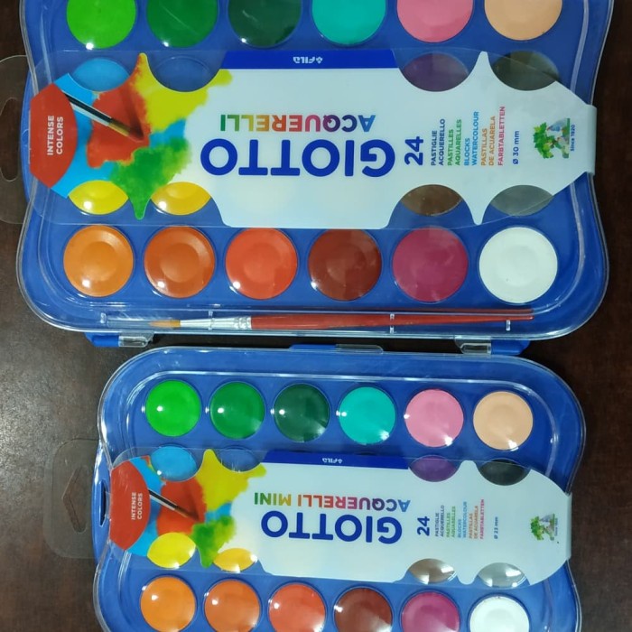 

Cat Air 24 Warna Ni Giotto Acquarelli Pas Untuk Anak