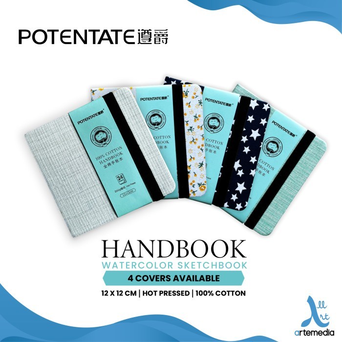 

Kertas Cat Air Potentate Cotton Handbook Watercolor Sketchbook Buku