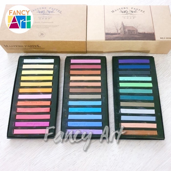 

Maries Masters Soft Pastel 36 Colours ~ Hair Chalks Pewarna Rambut