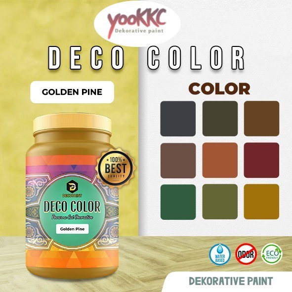 

Deco Color Golden Pine Pewarna Cat Dekoratif Pinus Emas