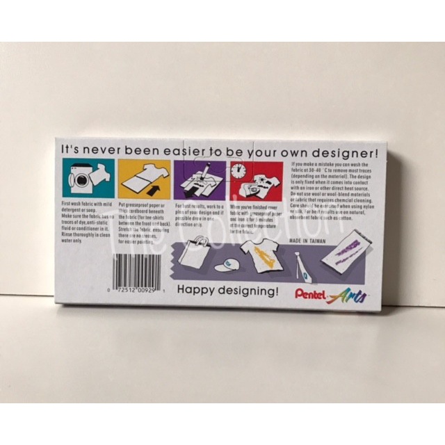 

Atk0321Pt 15 Warna Fabric Fun Pts 15 Pastel Dye Stis Tel Baju