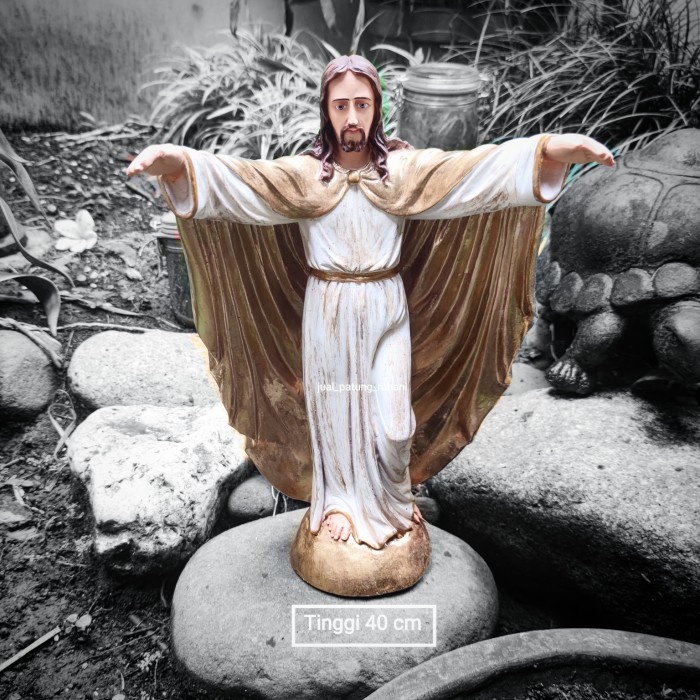 Althis- Patung Yesus Memberkati 40 Cm