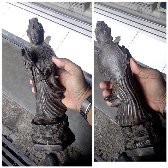 Althis- Koleksi Pajangan Patung Dewi Kwan Im Antik