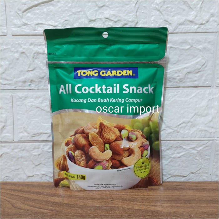 

Elvira- Tong Garden All Cocktail Snack 140G (Bks Hijau)