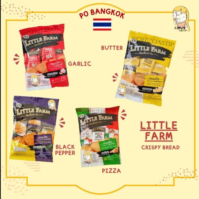 

Elvira- Little Farm Crispy Bread Individual Pack Snack Bangkok Thailand
