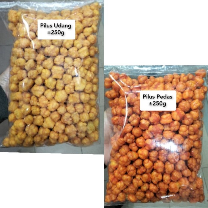 

Elvira- Ready Pilus Udang / Pilus Pedas / Snack Udang / Snack Lebaran / Snack