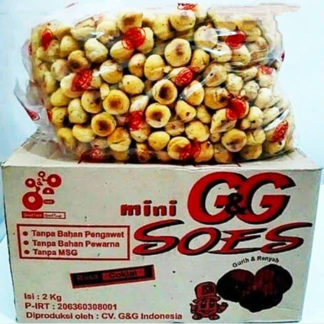 

Elvira- Ready Soes Coklat Lumer G&G Snack Murah Cemilan Manis Jajanan Oleh