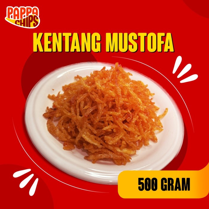 

Elvira- Ready Pappa Chips Kentang Mustofa Cemilan Camilan Makanan Ringan Snack