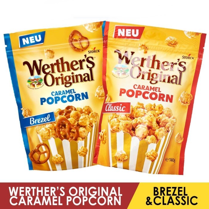 

Elvira- Snack Werther'S Original Caramel Popcorn 140Gram - Terenak Termurah