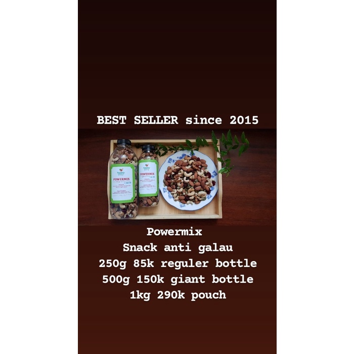 

Elvira- Snack Healthy Pleasure Indonesia Powermix Best Seller 500G Laris