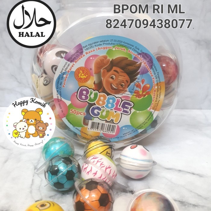 

Elvira- [Dijual] Permen Snack Karet Bubblegum Viral Tiktok Mix Halal Bpom (Isi