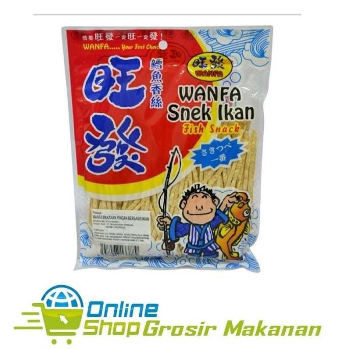 

Elvira- Wanfa Snack Dried Fish Fillet / Snack Juhi Ikan 12Gr Berkualitas