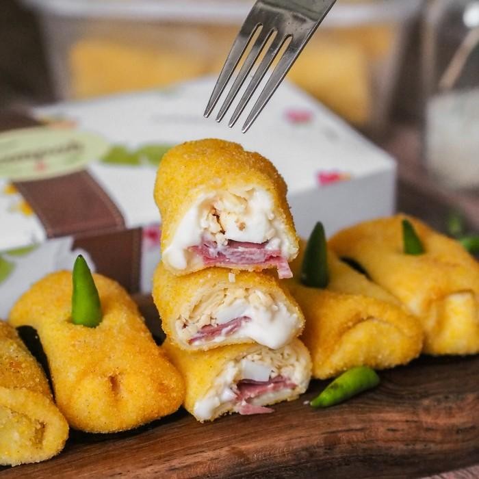 

Elvira- Snack Frozen Risoles Smoked Beef 10 Pcs