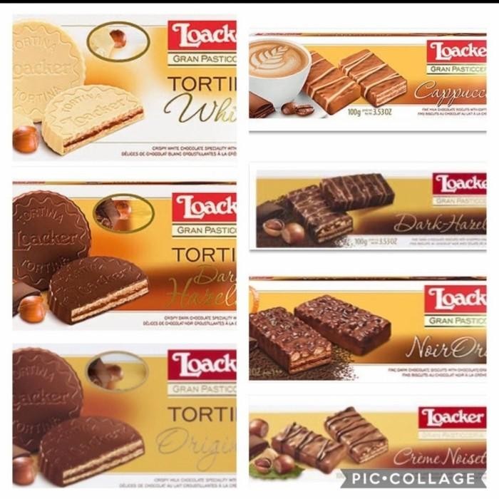 

Elvira- Loacker Tortina Wafer Chocolate Biscuit Snack Import