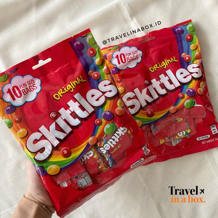 

Elvira- Skittles Fun Size Original - Snack Import