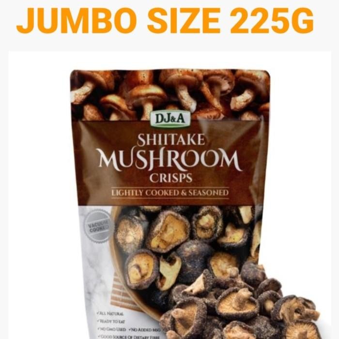 

Elvira- Dj&A Shiitake Mushroom Crisps Snack Australia Snek Sehat Jamur Shitake