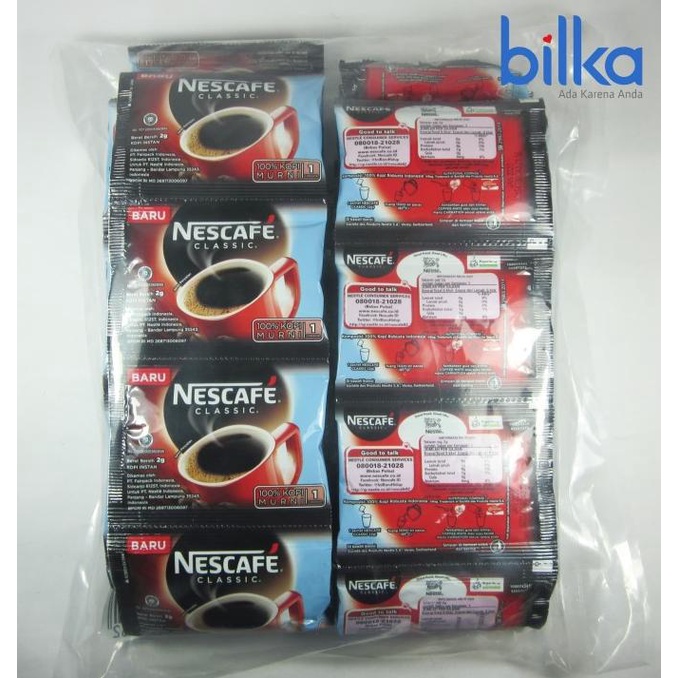 

NESCAFE CLASSIC 60 X 2g ORIGINAL