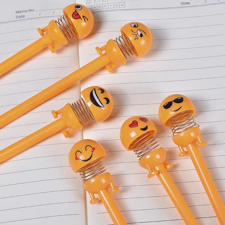 

Promo Indomini Pena Emoji Pulpen Gel Pen Per Shake Heademoji Spring Emoticon Spring Shaking Head Doll R163