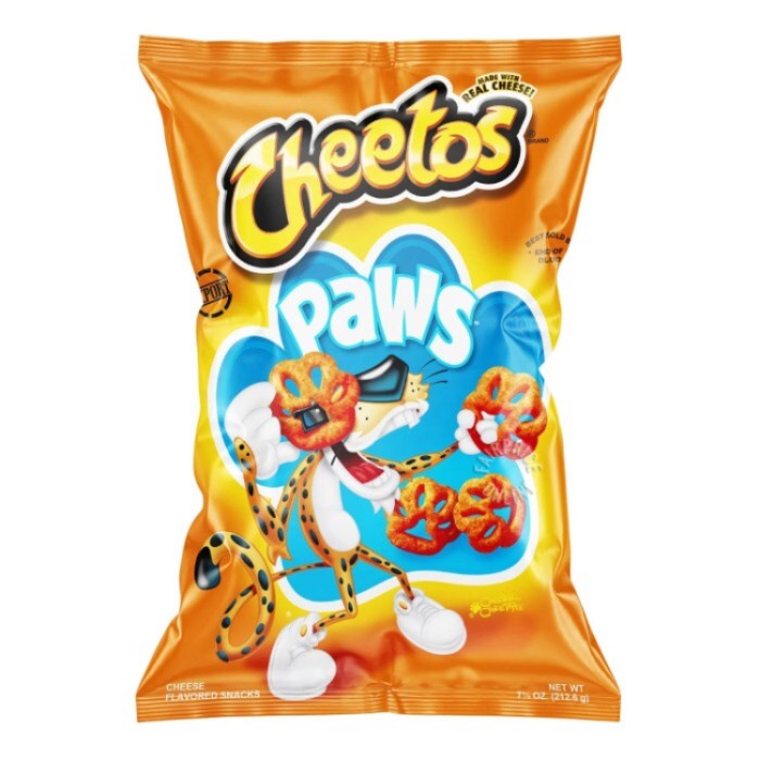 

Elvira- Cheetos Cheese Flavoured Snack - Paws (Ready Stock )