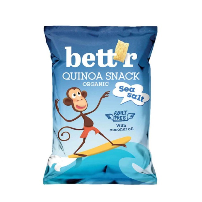 

Elvira- Bett'R Organic Quinoa Snack Sea Salt 50 G