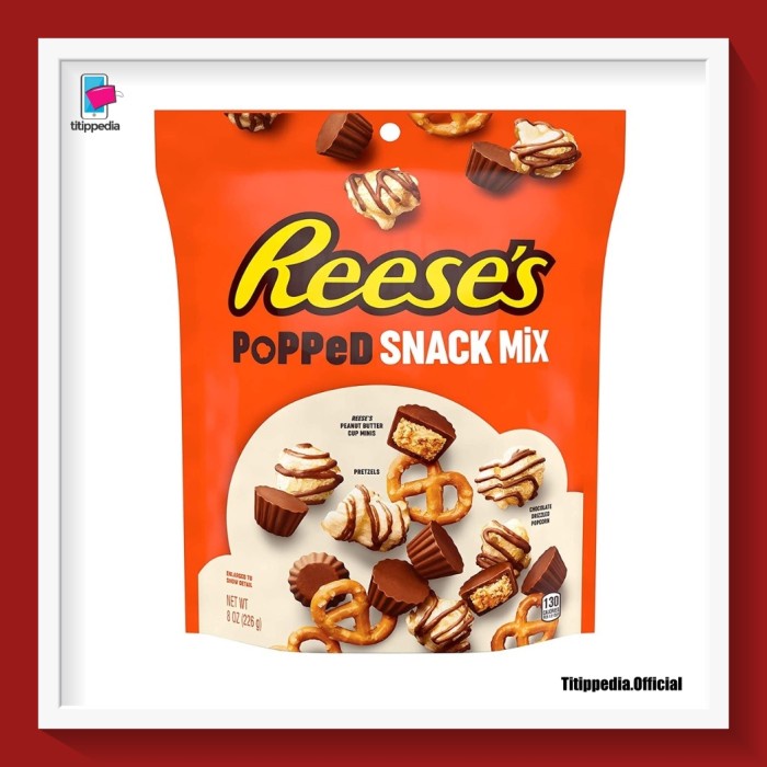 

Elvira- Reese'S Popped Snack Mix 226G (Made In Us)