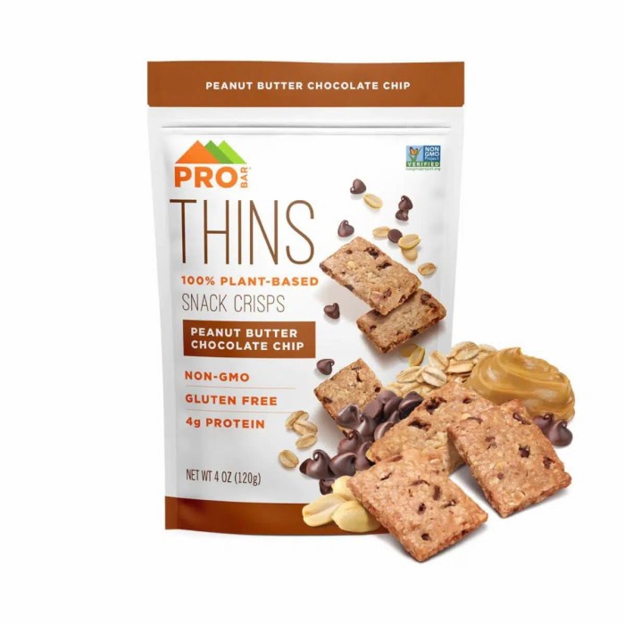 

Elvira- Probar Thins Snack Crisps Peanut Butter Chocolate Chip 1 X 120G