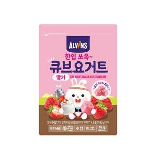 

Elvira- Alvins Cube Fruit Yogurt Snack - Strawberry 16 G