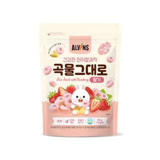 

Elvira- Alvins Rice & Grain Snack - Strawberry 30 G