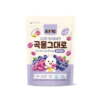 

Elvira- Alvins Rice & Grain Snack - Blueberry 30 G