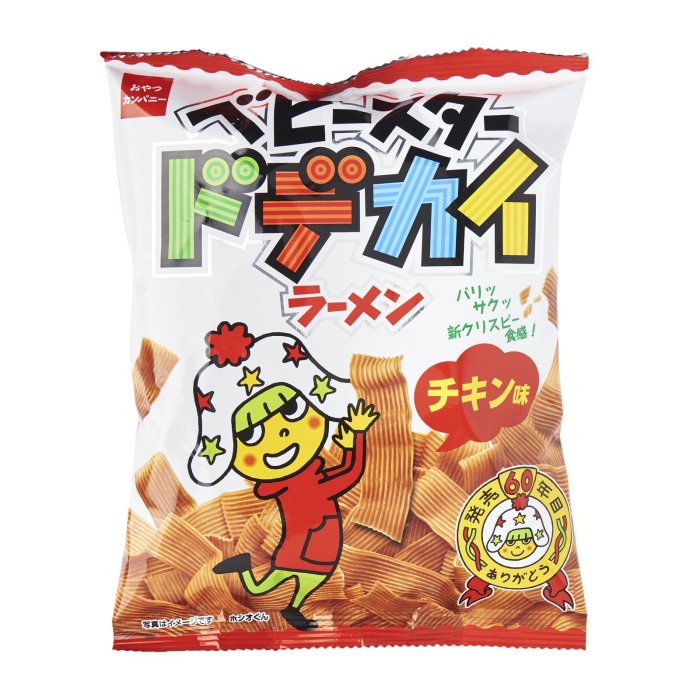 

Elvira- Oyatsu Big Ramen Chicken Japanese Snack 72G