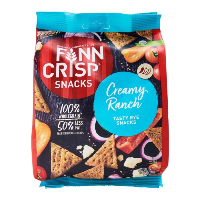 

Elvira- Finn Crisp Rye Snack Creamy Ranch 180G