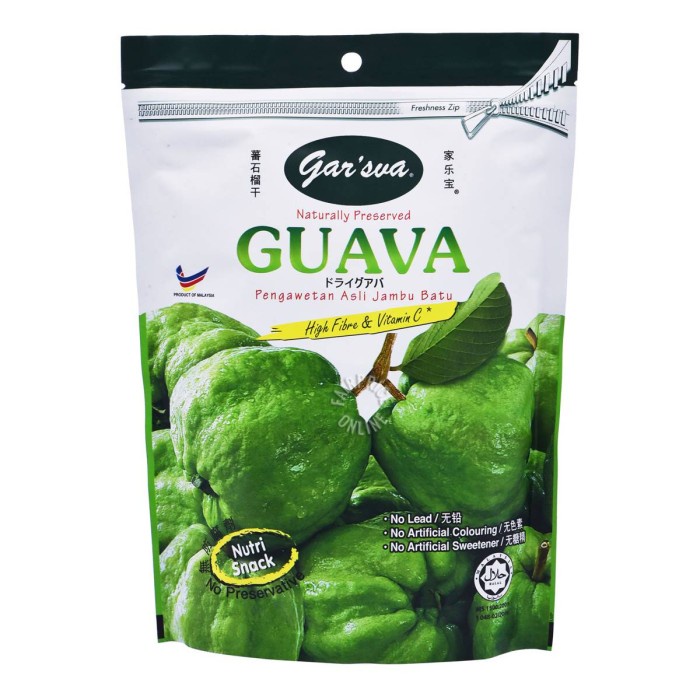 

Elvira- Gar'Sua Nutri Snack - Guava 210G