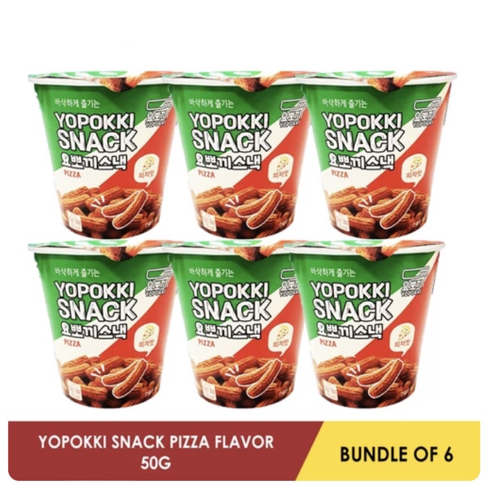 

Elvira- Yopokki Snack Pizza Cup 50G (Bundle Of 6)