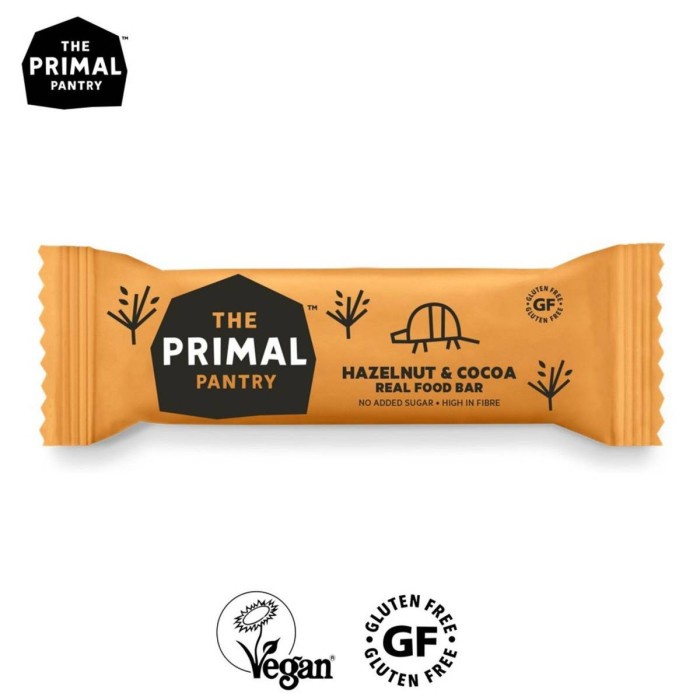 

Elvira- Primal Pantry Hazelnut Cocoa Nut Snack Bar - Gluten Free Vega 45 G
