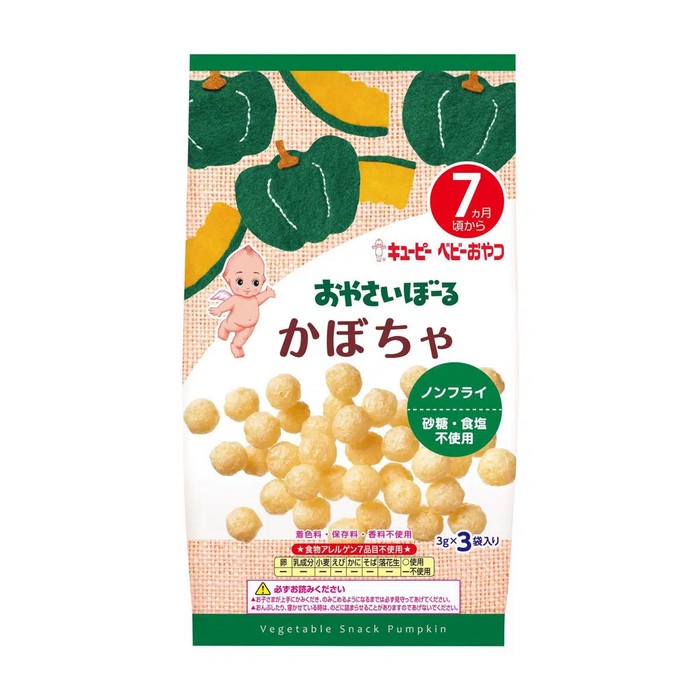 

Elvira- Kewpie S-2 Vegetable Snack Pumpkin 9G