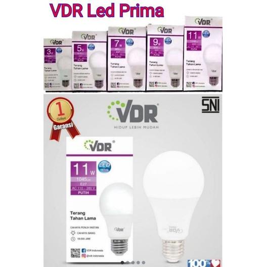 Diskon Vdr Lampu Bohlam Led Prima 3 5 7 9 11 14 18 22 Watt