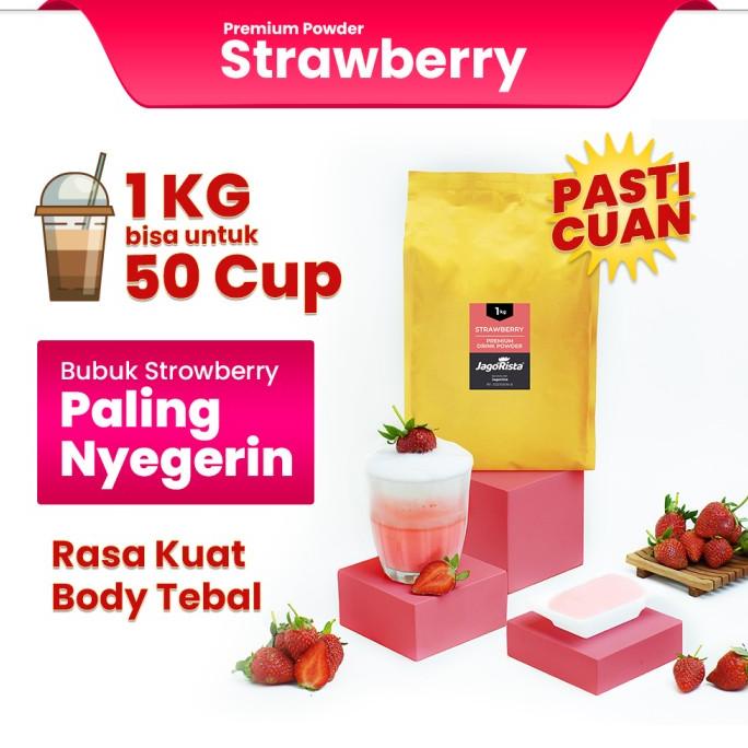 

Premium GOLD Strawberry Powder (Bubuk Minuman/Powder Drink) ORIGINAL