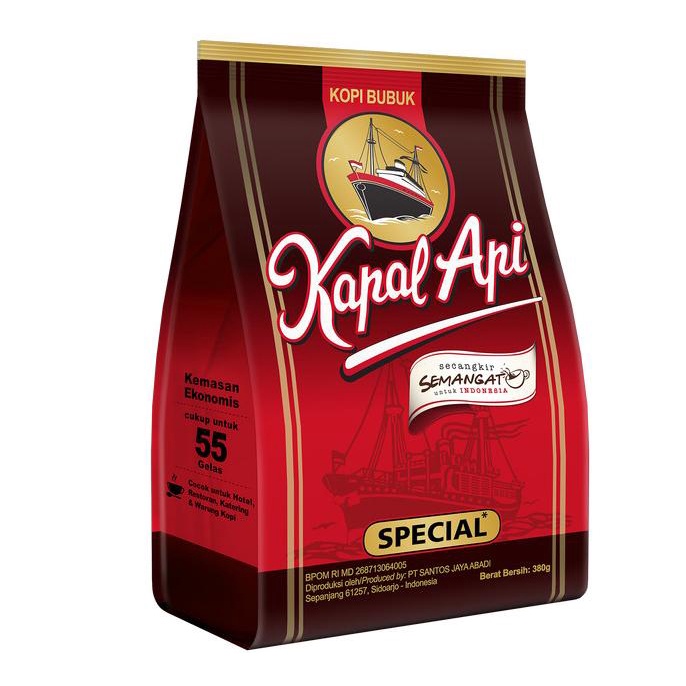 

Kapal Api Special Kopi Bubuk 380 g ORIGINAL