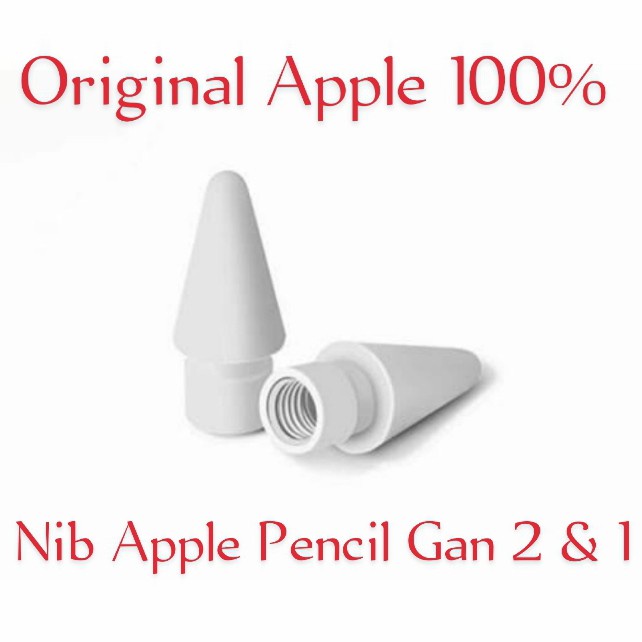

Terlaris Apple Nib Refill Apple Pencil Gan 2 & 1 Nib S Pen Pencil Original 100%