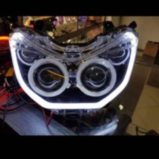 VU181 REFLEKTOR EADLAMP NMAX 2018 2019 PROJECTOR AES ID I PROJIE MOTOR