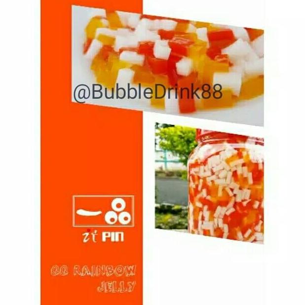 

ITPIN QQ RAINBOW JELLY PREMIUM Rainbow jelly itpin topping minuman ORIGINAL