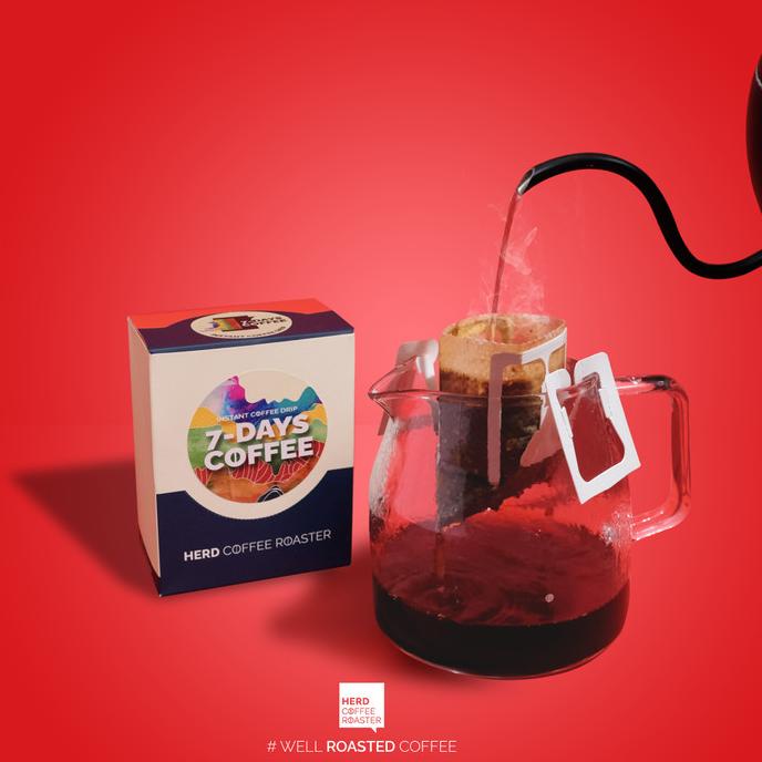 

7-Days Coffee Instant Coffee Drip by Herd Coffee ORIGINAL