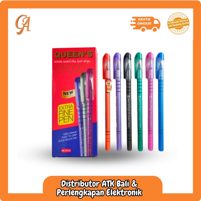 

Jual Pulpen Hitam C-6000 Merk Faster Queen