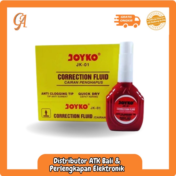 

Jual Tipe X Botol Merk Joyko JK-01 | Dijamin Original