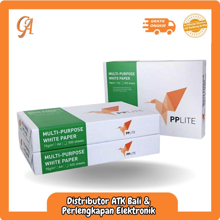 

Jual Kertas A4 75 GSM Merk PP Lite