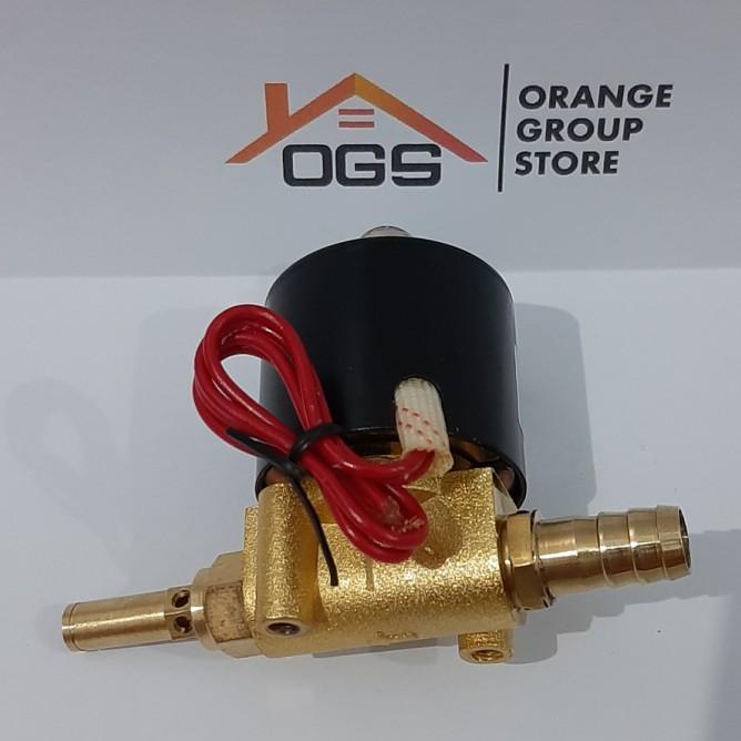Selenoid Valve 1/4 Gas Konversi Gas Dryer Laundry Set ( Nepel+Spuyer )